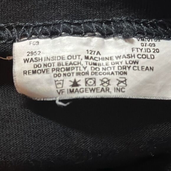 Baltimore Ravens Graphic T Shirt Front Logo NFL Black Adult Size XL Mens - Picture 5 of 5